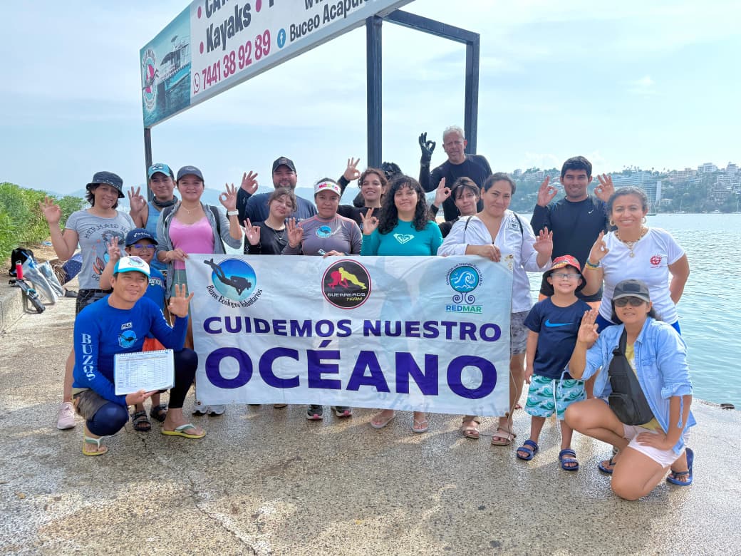 Limpieza de Fondo Marino Paseo del Pescador.