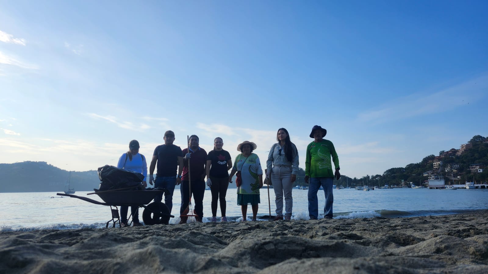 Limpieza de playa: Comité de Vigilancia Ambiental Participativa "Patrulla Cocodrilo"