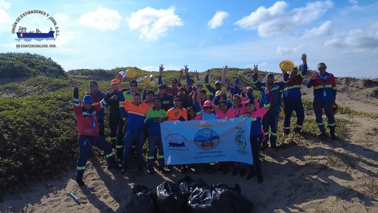 Cuarto Evento del Programa  “Adopta una Playa” Viernes 5 de Diciembre de 2025, Playa La Monoboya, Villa Allende – Coatzacoalcos, Veracruz