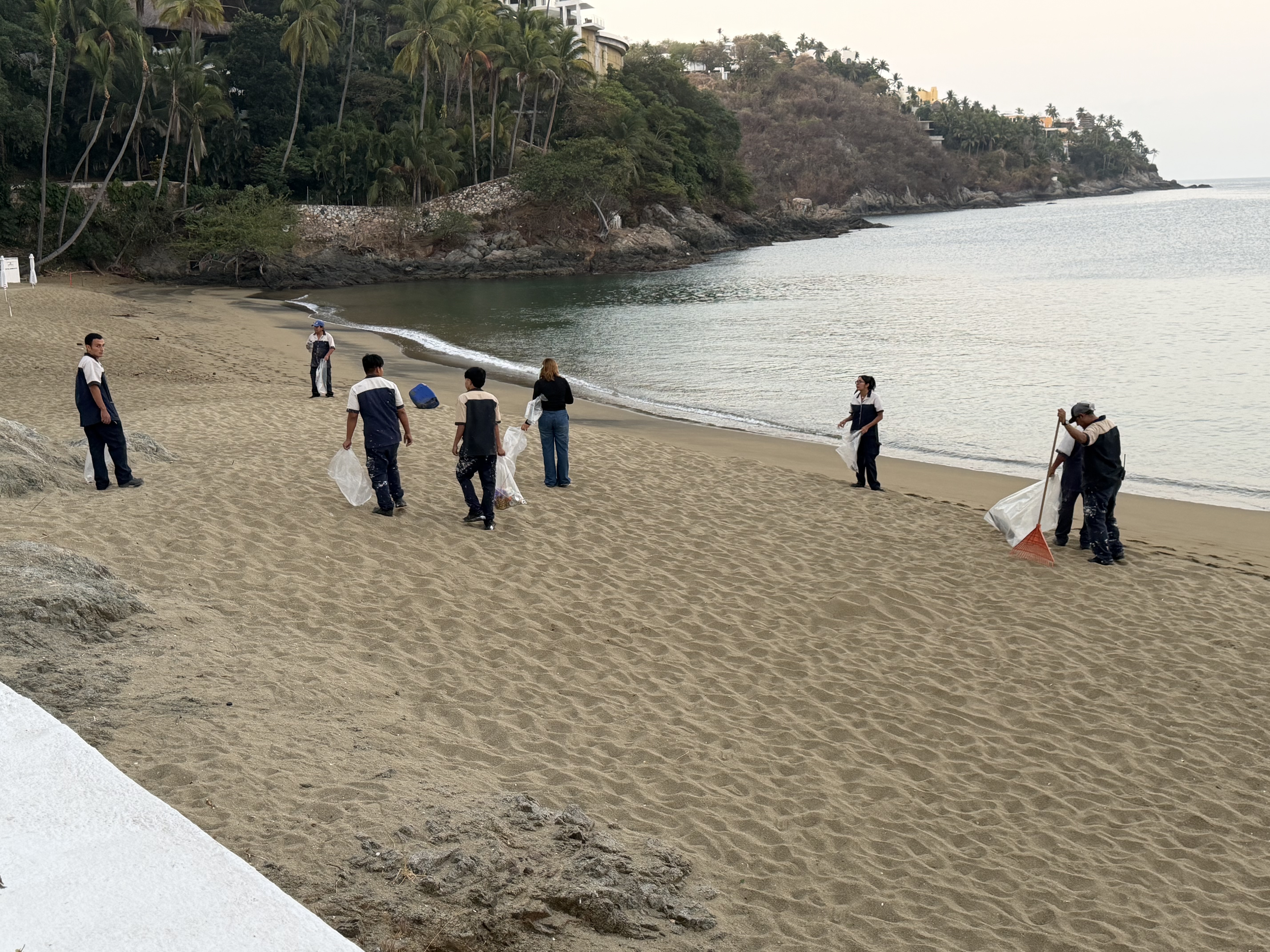 Limpieza de playa La Audiencia