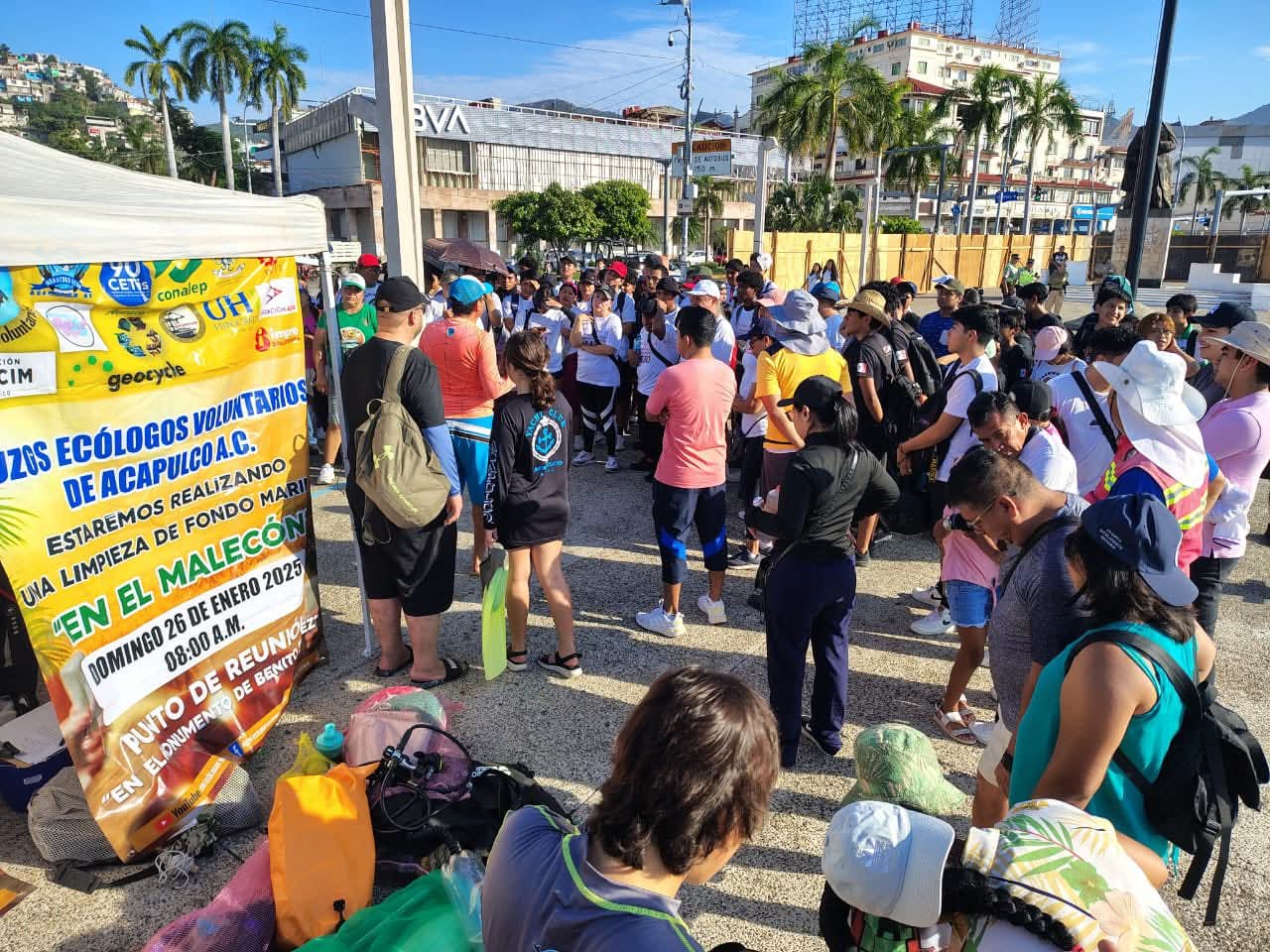 "LIMPIEZA MALECÓN BENITO JUÁREZ"